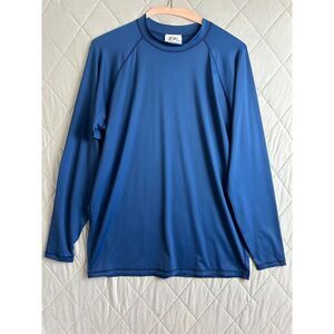 Wet Effect Tee Shirt Men's 2XL Swim Shirt‎ Long Sleeve
